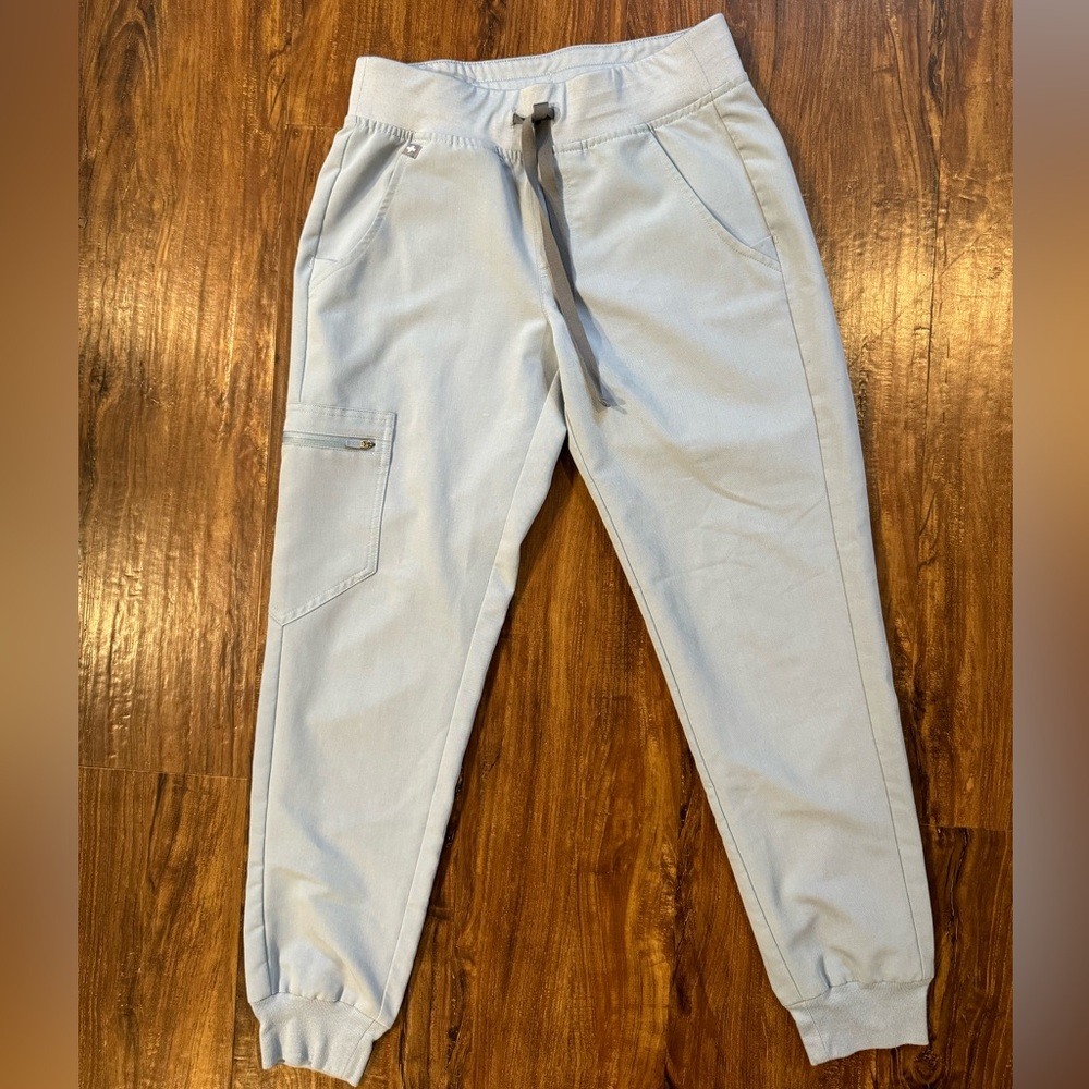 Figs Zamora Scrub Pants Dusty Blue XS